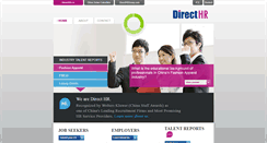 Desktop Screenshot of directhr.net
